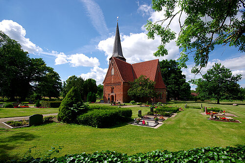 Kirche Vietlübbe / Foto M. Seibke